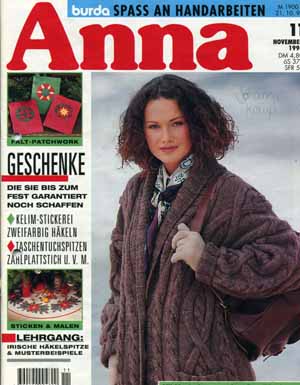 Anna 1994 November  Lehrgang: Irische Hkelspitze